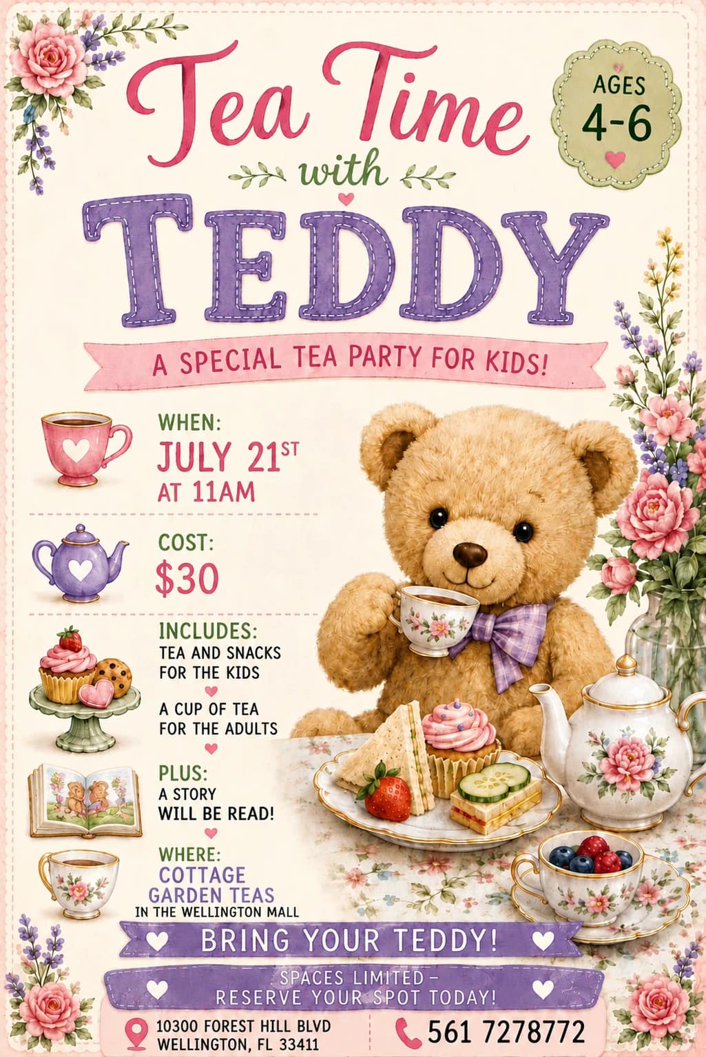 Teddy Bear Tea