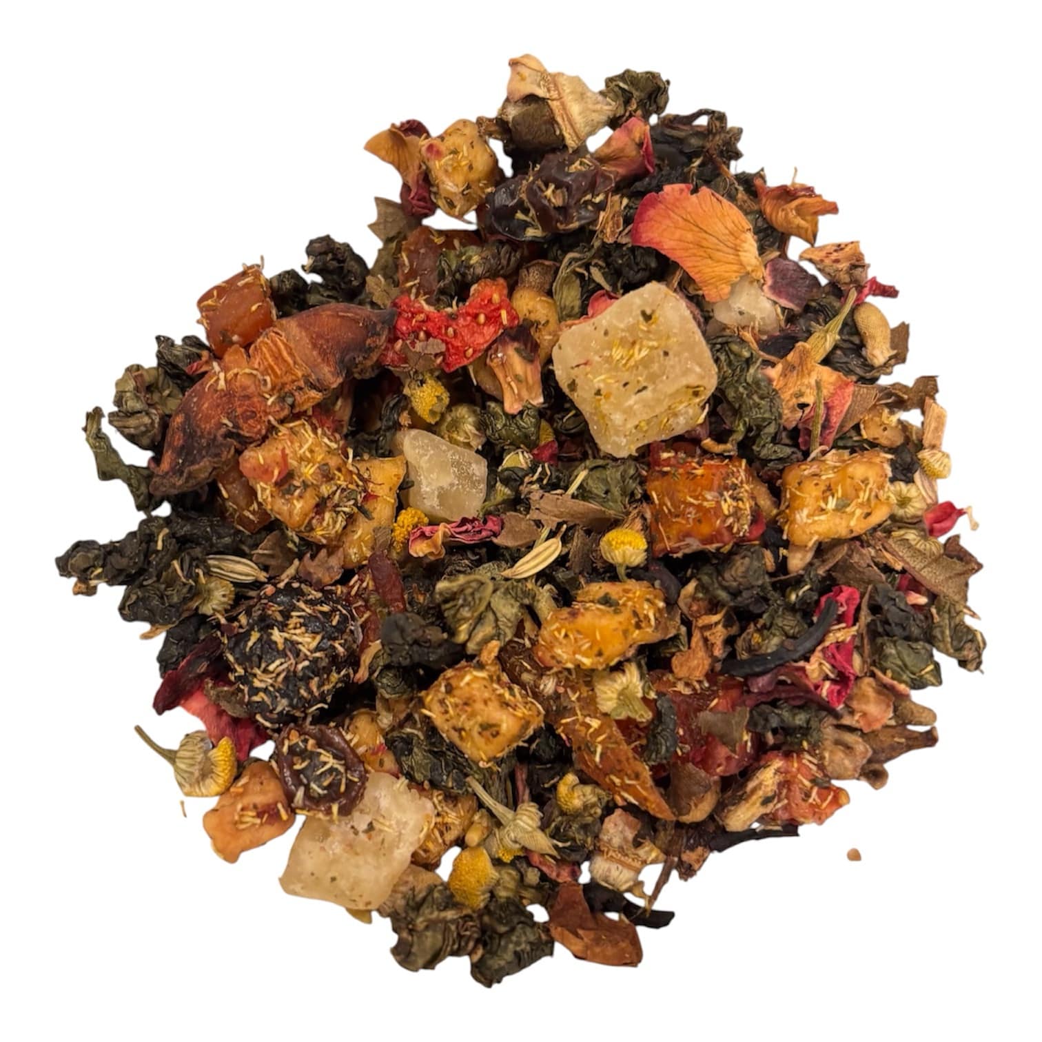 Strawberry Peach Rose Champagne Oolong